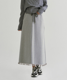 Drop Skirt _ Gray