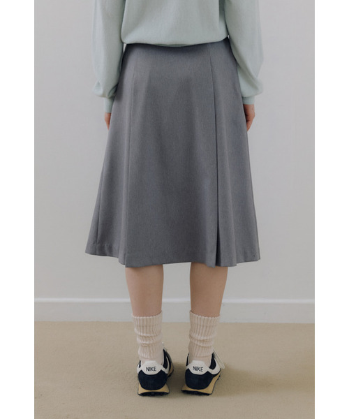 MAGNET ARCHIVE（マグネット アーカイブ）の「Aldo Belted Midi Skirt (Gray)（スカート・レディース・グレー・FREE）」の4枚目の写真