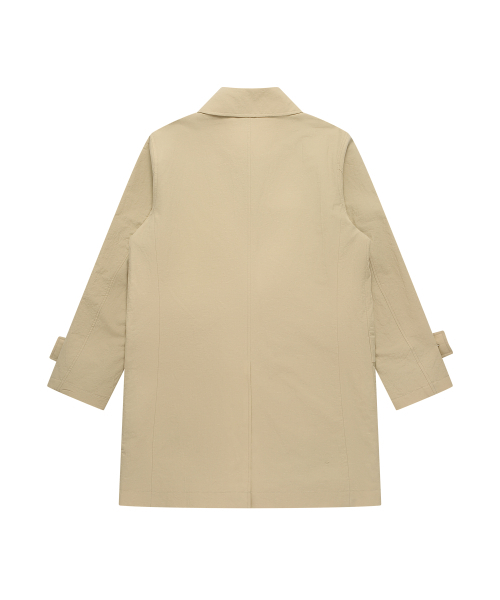 SOLEW(ソル)の「リネンマックトレンチコート_ベージュ(トレンチコート・メンズ・その他・MEDIUM/LARGE/X-LARGE)」の2枚目の写真