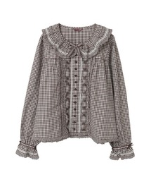 PINK HOUSE｜ピンクハウス（レディース）のシャツ/ブラウス（ブラウン