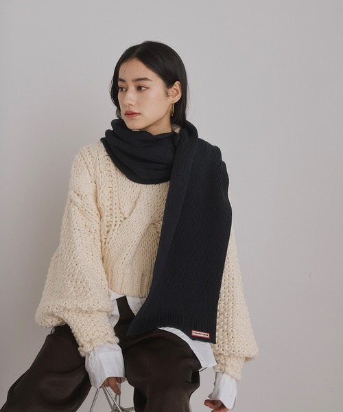 【HUNTER】ORIGNAL KNITTED SCARF