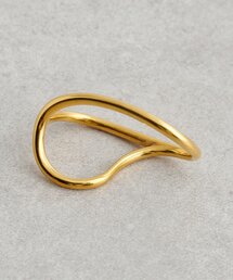 SHENERY（シーナリー）の「カーブラインダブルリング（リング）」