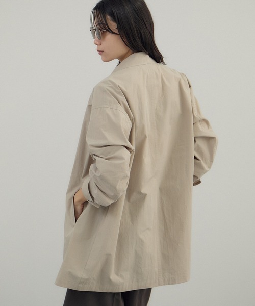 AMERICANA（アメリカーナ）の「【Americana（アメリカーナ） for SALON】ダブルジップシャツジャケット（その他アウター・レディース・ベージュ・FREE）」の6枚目の写真