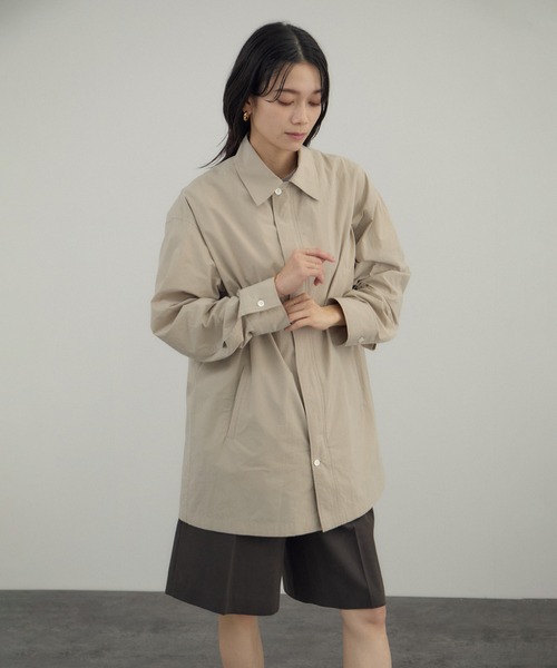 AMERICANA（アメリカーナ）の「【Americana（アメリカーナ） for SALON】ダブルジップシャツジャケット（その他アウター・レディース・ベージュ・FREE）」の7枚目の写真