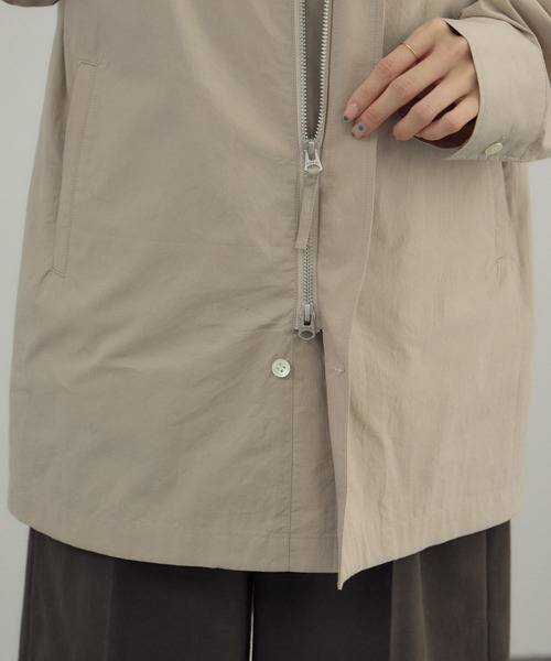 AMERICANA（アメリカーナ）の「【Americana（アメリカーナ） for SALON】ダブルジップシャツジャケット（その他アウター・レディース・ベージュ・FREE）」の19枚目の写真