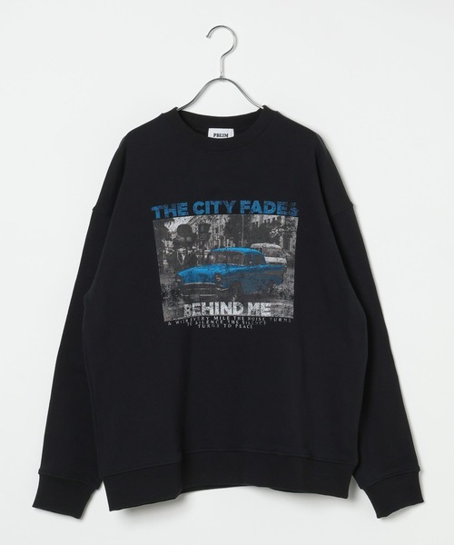 PBLIM（ページボーイリム）の「《UNISEX》クラシックカースウェット（スウェット・レディース・ブラック/グレー/ネイビー・LARGE/MEDIUM）」の5枚目の写真