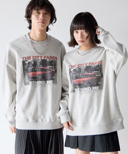 PBLIM（ページボーイリム）の「《UNISEX》クラシックカースウェット（スウェット・レディース・ブラック/グレー/ネイビー・LARGE/MEDIUM）」の10枚目の写真