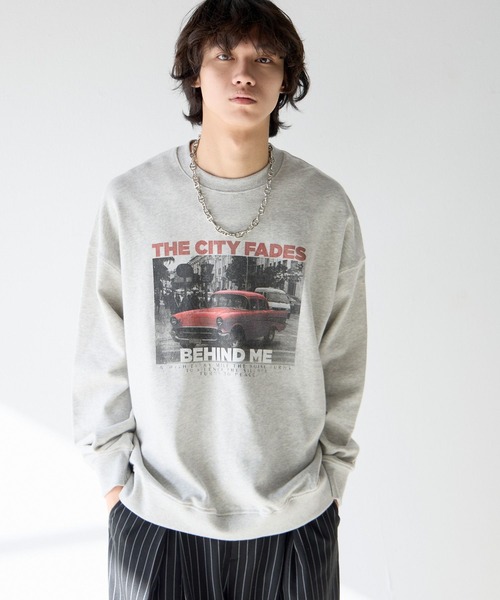 PBLIM（ページボーイリム）の「《UNISEX》クラシックカースウェット（スウェット・レディース・ブラック/グレー/ネイビー・LARGE/MEDIUM）」の12枚目の写真