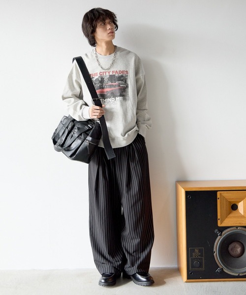 PBLIM（ページボーイリム）の「《UNISEX》クラシックカースウェット（スウェット・レディース・ブラック/グレー/ネイビー・LARGE/MEDIUM）」の16枚目の写真