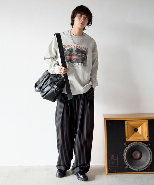PBLIM（ページボーイリム）の「《UNISEX》クラシックカースウェット（スウェット・レディース・ブラック/グレー/ネイビー・LARGE/MEDIUM）」の17枚目の写真