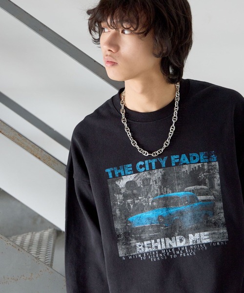 PBLIM（ページボーイリム）の「《UNISEX》クラシックカースウェット（スウェット・レディース・ブラック/グレー/ネイビー・LARGE/MEDIUM）」の19枚目の写真