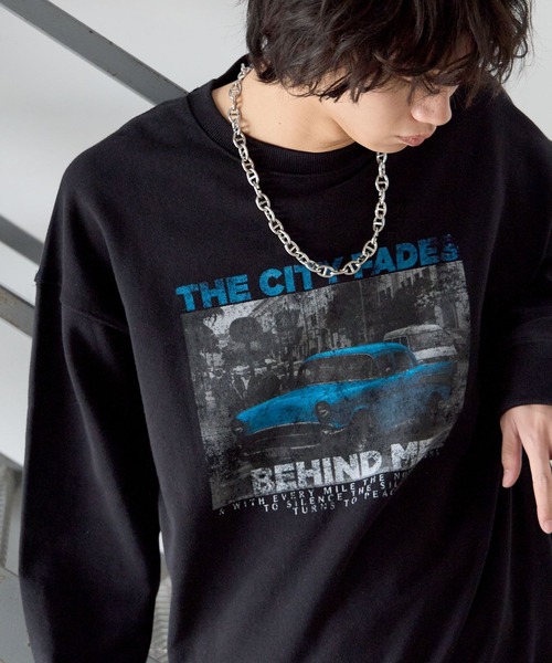 PBLIM（ページボーイリム）の「《UNISEX》クラシックカースウェット（スウェット・レディース・ブラック/グレー/ネイビー・LARGE/MEDIUM）」の20枚目の写真