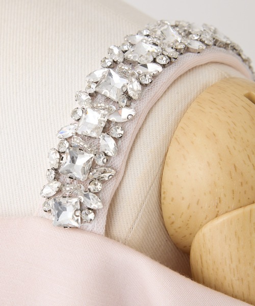 Seemi. byNICECLAUP（ シーミーバイナイスクラップ）の「【Seemi.】肩ビジューワンショルトップス（Tシャツ/カットソー・レディース・ホワイト×ネイビー/ミント/ピンク・FREE）」の7枚目の写真