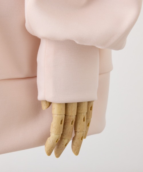 Seemi. byNICECLAUP（ シーミーバイナイスクラップ）の「【Seemi.】肩ビジューワンショルトップス（Tシャツ/カットソー・レディース・ホワイト×ネイビー/ミント/ピンク・FREE）」の10枚目の写真