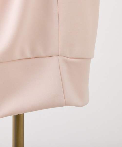 Seemi. byNICECLAUP（ シーミーバイナイスクラップ）の「【Seemi.】肩ビジューワンショルトップス（Tシャツ/カットソー・レディース・ホワイト×ネイビー/ミント/ピンク・FREE）」の11枚目の写真