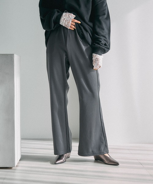 LEPSIM（レプシィム）の「ポンチフレアパンツ　630162（その他パンツ・レディース・ブラック/チャコールグレー/ブラウン・TALL/FREE）」の16枚目の写真