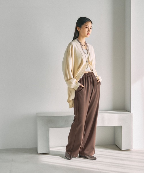 LEPSIM（レプシィム）の「ポンチフレアパンツ　630162（その他パンツ・レディース・ブラック/チャコールグレー/ブラウン・TALL/FREE）」の20枚目の写真