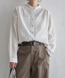 LBC | オーガニックコットンバンドカラーシャツ(シャツ/ブラウス)