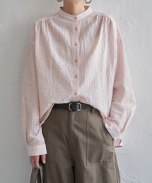 LBC | オーガニックコットンバンドカラーシャツ(シャツ/ブラウス)