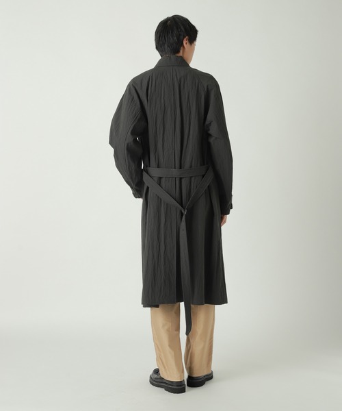 ZUCCa(ズッカ)の「COTTON NYLON WASHER / コート(その他アウター・レディース・ダークグレー/ライトブルー・M size/XL)」の10枚目の写真