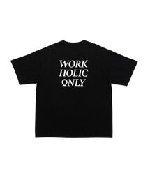 ワークホリックオンリーTシャツブラック