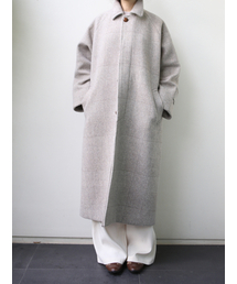 GOZER（ゴーザー）の「GLEN CHECK RAGLAN CHECK OVER COAT_BEIGE（ダッフルコート）」