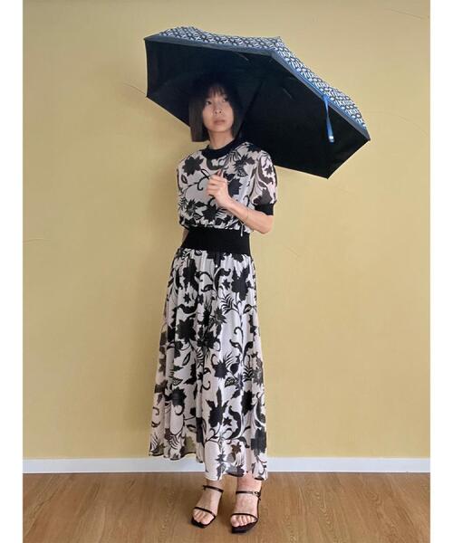 DRESSTERIOR(ドレステリア)の「【otonaMUSE5月号掲載/ウォッシャブル】シアー ボタニカル ドレス(ワンピース・レディース・ベージュ系3・34/36/38)」の4枚目の写真