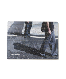 Millo Archive（ミロ アーカイブ）の「エディトリアルピクセルパズル [グレー]（バス/トイレグッズ）」