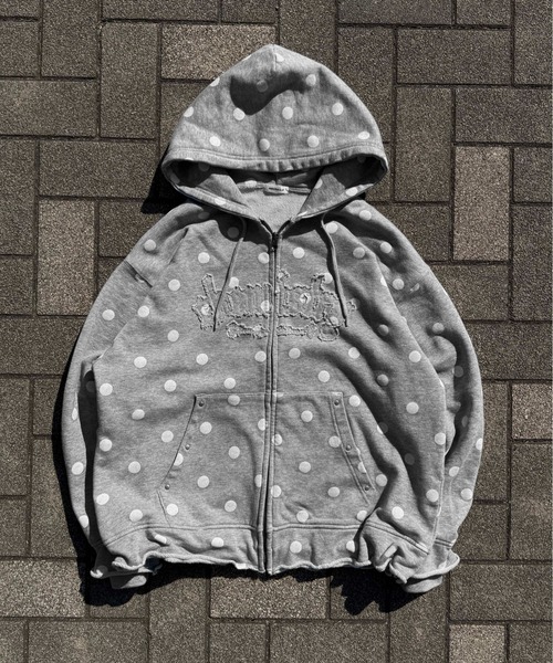 セール】【26SS】アソート柄加工ジップパーカー（パーカー）｜sedacle