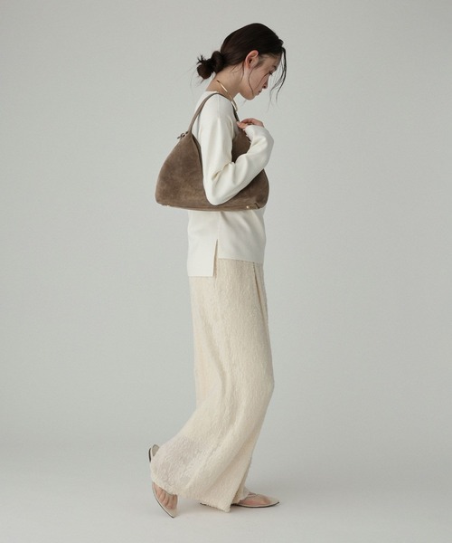 BABYLONE(バビロン)の「シアージャガードパンツ(その他パンツ・レディース・ブラック/クリーム・フリー)」の11枚目の写真