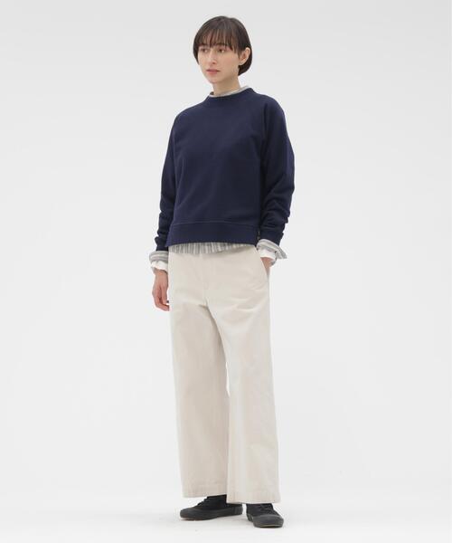 MHL.(エムエイチエル)の「FADED COTTON TWILL TROUSERS(その他パンツ・レディース・ホワイト系その他3/ブルー系その他6・1/0/2/3)」の11枚目の写真