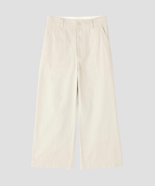 MHL.(エムエイチエル)の「FADED COTTON TWILL TROUSERS(その他パンツ・レディース・ホワイト系その他3/ブルー系その他6・1/0/2/3)」の3枚目の写真