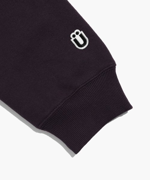 ISTKUNST(イストクンスト)の「BEAR&SMILEY SWEATSHIRTS_DARK PURPLE(IK2CFMM441A)(スウェット・レディース・その他・L/M/S)」の4枚目の写真