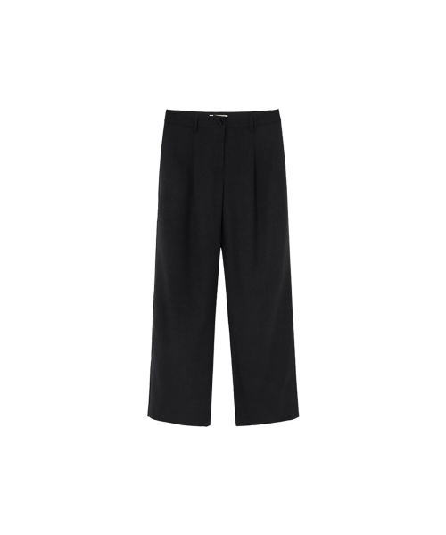 SIYAZU(シヤジュ)の「SIPT7133 モダンセミブーツカットスラックス_ブラック(スラックス・レディース・その他・S/M/L)」の2枚目の写真