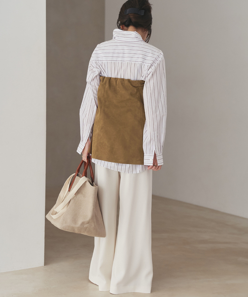 plage（プラージュ）の「Suede like ビスチェ（その他トップス・レディース・キャメル・FREE）」の5枚目の写真