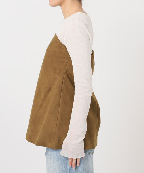 plage（プラージュ）の「Suede like ビスチェ（その他トップス・レディース・キャメル・FREE）」の12枚目の写真