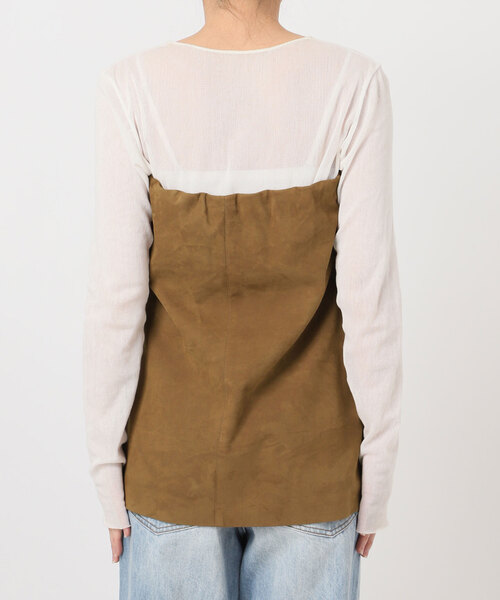 plage（プラージュ）の「Suede like ビスチェ（その他トップス・レディース・キャメル・FREE）」の13枚目の写真