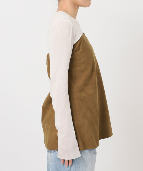 plage（プラージュ）の「Suede like ビスチェ（その他トップス・レディース・キャメル・FREE）」の14枚目の写真