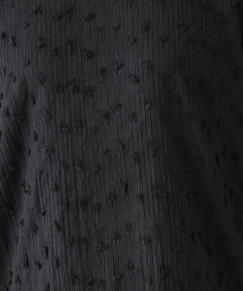 Elura（エルーラ）の「ドットジャガードブラウス/655730（シャツ/ブラウス・レディース・ライトピンク/ブラック/ホワイト・FREE）」の21枚目の写真