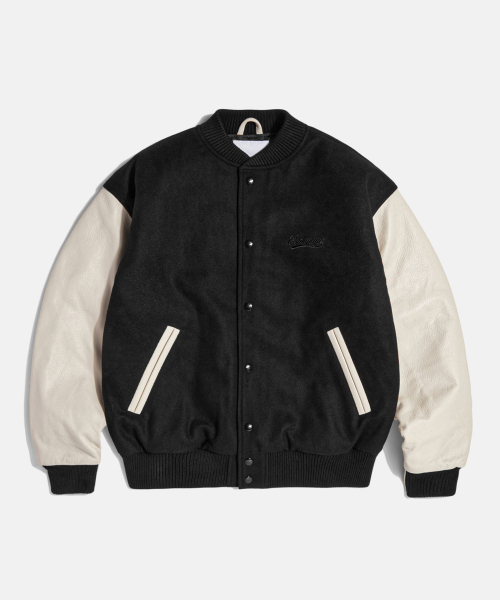 ESPIONAGE(エスピオナジ)の「Standard Varsity Jacket NS Black(スタジャン・メンズ・その他・M/L/XL)」の1枚目の写真