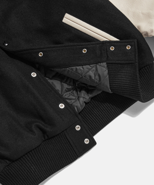 ESPIONAGE(エスピオナジ)の「Standard Varsity Jacket NS Black(スタジャン・メンズ・その他・M/L/XL)」の9枚目の写真