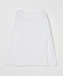 【smooth skin series】wide crew neck
