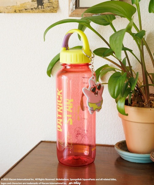 BAYFLOW(ベイフロー)の「【スポンジ・ボブ×BAYFLOW】ウォーターボトル780ml(水筒・レディース・イエロー/ピンク・0)」の3枚目の写真