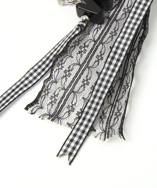 repipi armario（レピピ アルマリオ）の「ジャラジャラロングチャーム3（チャーム・キッズ・ブラック・ONESIZE）」の4枚目の写真