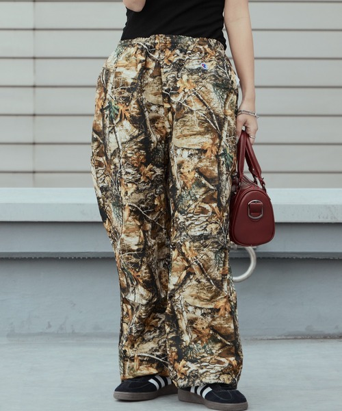 Champion（チャンピオン）の「Champion/チャンピオン LONG PANTS カモ柄 ロングパンツ 2026年春夏（チノパンツ・メンズ・ブラック系/ベージュ系・M/L/XL）」の21枚目の写真