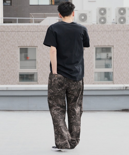 Champion（チャンピオン）の「Champion/チャンピオン LONG PANTS カモ柄 ロングパンツ 2026年春夏（チノパンツ・メンズ・ブラック系/ベージュ系・M/L/XL）」の15枚目の写真