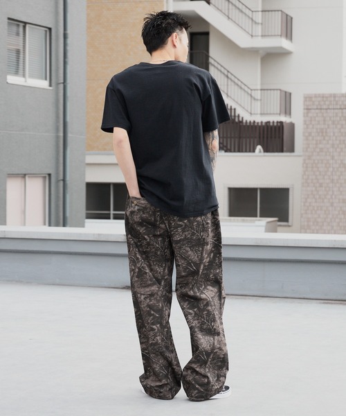 Champion（チャンピオン）の「Champion/チャンピオン LONG PANTS カモ柄 ロングパンツ 2026年春夏（チノパンツ・メンズ・ブラック系/ベージュ系・M/L/XL）」の16枚目の写真