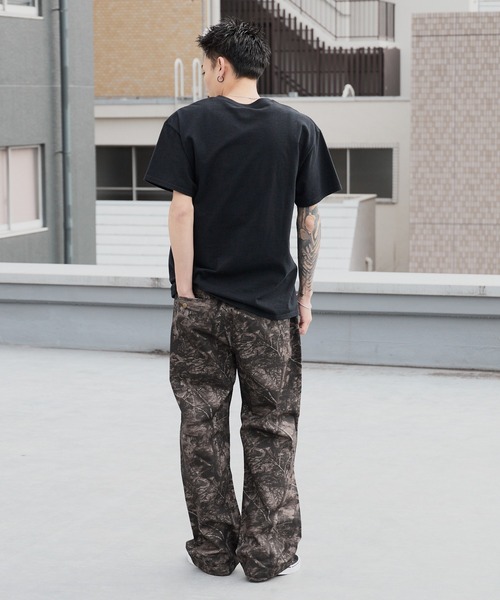 Champion（チャンピオン）の「Champion/チャンピオン LONG PANTS カモ柄 ロングパンツ 2026年春夏（チノパンツ・メンズ・ブラック系/ベージュ系・M/L/XL）」の17枚目の写真