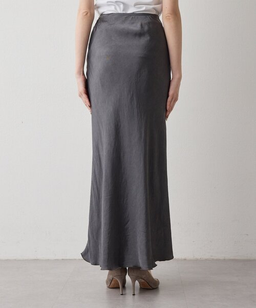Whim Gazette（ウィムガゼット）の「ピグメントロングスカート（スカート・レディース・ベージュ/チャコールグレー・38/36）」の15枚目の写真