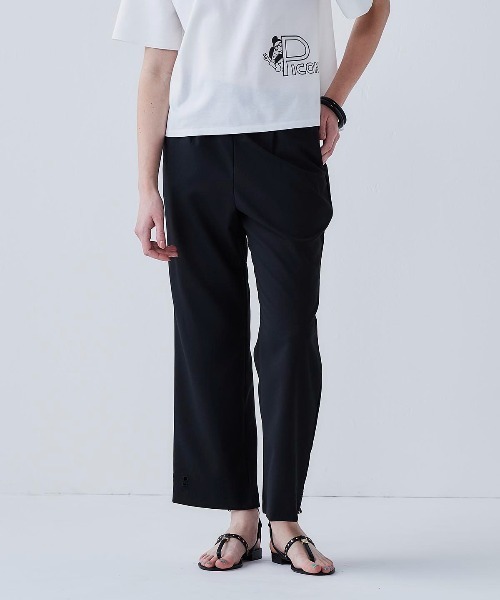 STUDIO PICONE（スタジオピッコーネ）の「裾カットワークUV冷感パンツ（その他パンツ・レディース・イエロー/ベージュ/ブラック/ホワイト・LL/L/M）」の14枚目の写真